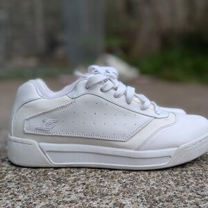 Reebok RBK White Leather Sneakers Men’s Size 9 | Classic Retro Casual Shoes